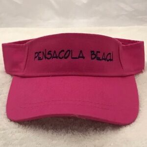 Shade Shack for Pensacola Beach Adjustable Pink Travel Visor